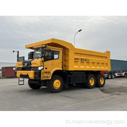 แบรนด์ Saic Hongyan MNHY 130EV Super Heavy Cameapy Mine Truck Electric 4x4